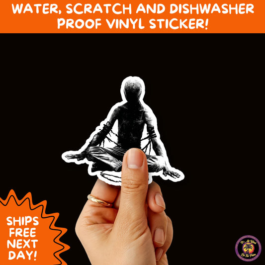 GORE HORROR STICKERS | Creepy Vibe Aesthetic Blood, Skulls, Guts, and Creepy Vinyl Art for Halloween and Alternative Style Fans