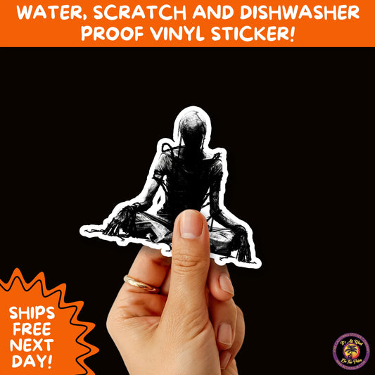 GORE HORROR STICKERS | Creepy Vibe Aesthetic Blood, Skulls, Guts, and Creepy Vinyl Art for Halloween and Alternative Style Fans