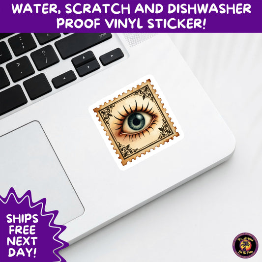 HALLOWEEN VINYL STICKERS | Spooky Ghosts, Witches, Pumpkins, Skulls and Bats – Waterproof Halloween Sticker Pack for All Ages