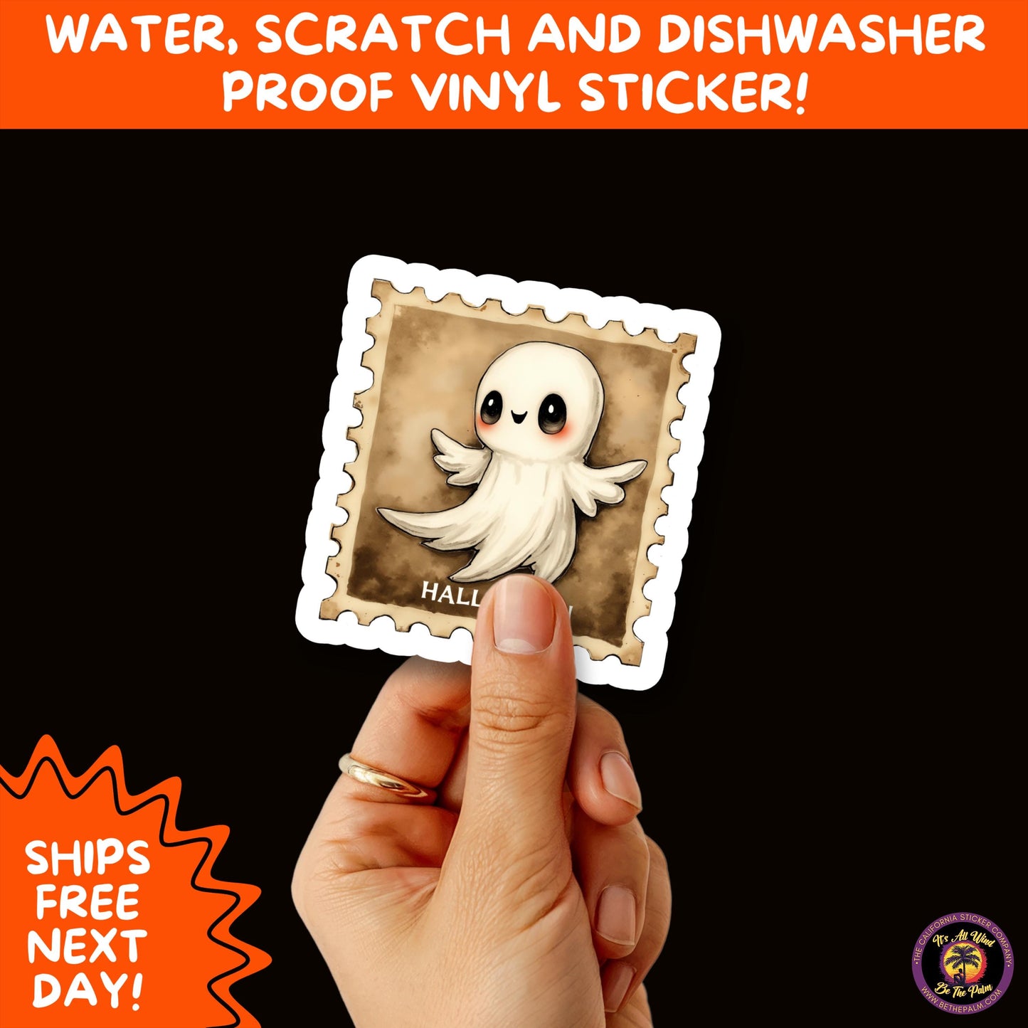 HALLOWEEN VINYL STICKERS | Spooky Ghosts, Witches, Pumpkins, Skulls and Bats β Waterproof Halloween Sticker Pack for All Ages