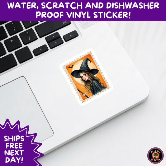 HALLOWEEN VINYL STICKERS | Spooky Ghosts, Witches, Pumpkins, Skulls and Bats β Waterproof Halloween Sticker Pack for All Ages