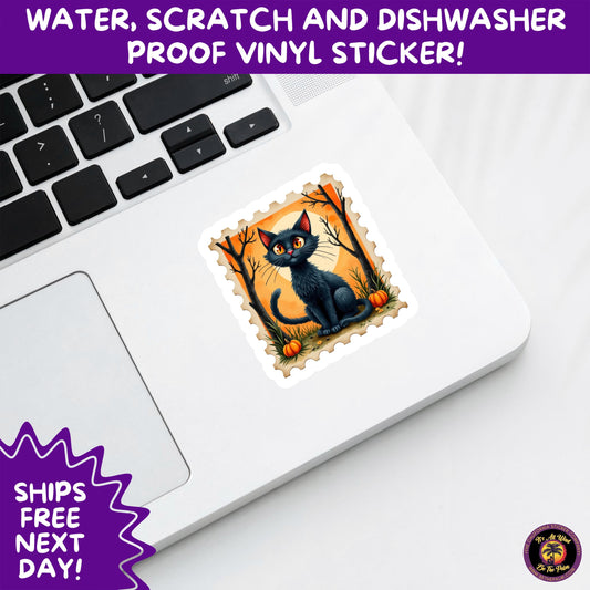 HALLOWEEN VINYL STICKERS | Spooky Ghosts, Witches, Pumpkins, Skulls and Bats – Waterproof Halloween Sticker Pack for All Ages