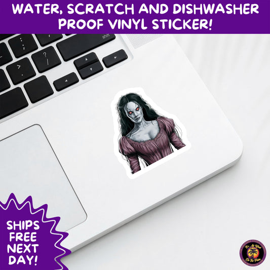 HALLOWEEN VINYL STICKERS | Spooky Ghosts, Witches, Pumpkins, Skulls and Bats – Waterproof Halloween Sticker Pack for All Ages