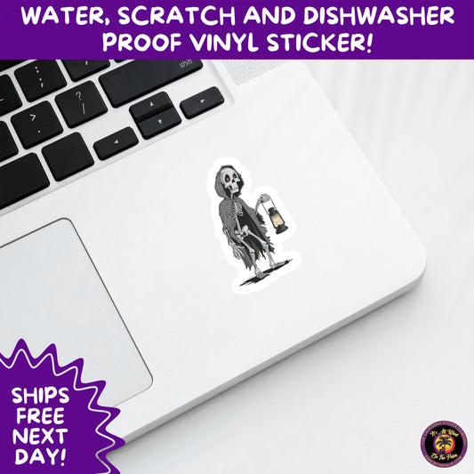 HALLOWEEN VINYL STICKERS | Spooky Ghosts, Witches, Pumpkins, Skulls and Bats – Waterproof Halloween Sticker Pack for All Ages