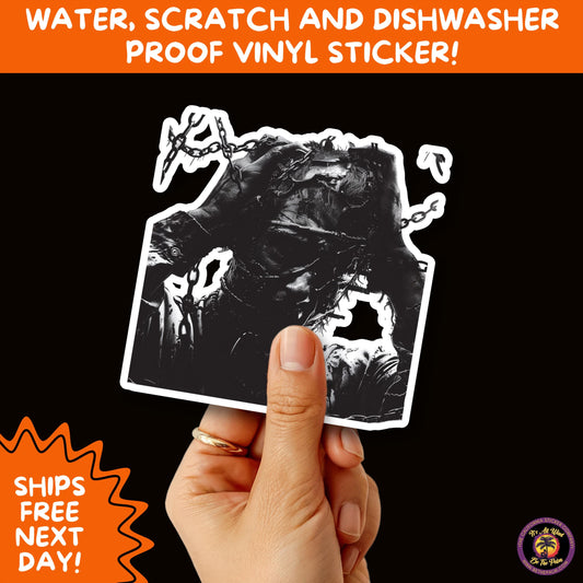 GORE HORROR STICKERS | Creepy Vibe Aesthetic Blood, Skulls, Guts, and Creepy Vinyl Art for Halloween and Alternative Style Fans