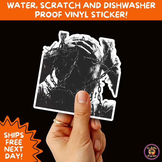 GORE HORROR STICKERS | Creepy Vibe Aesthetic – Blood, Skulls, Guts, and Creepy Vinyl Art for Halloween and Alternative Style Fans