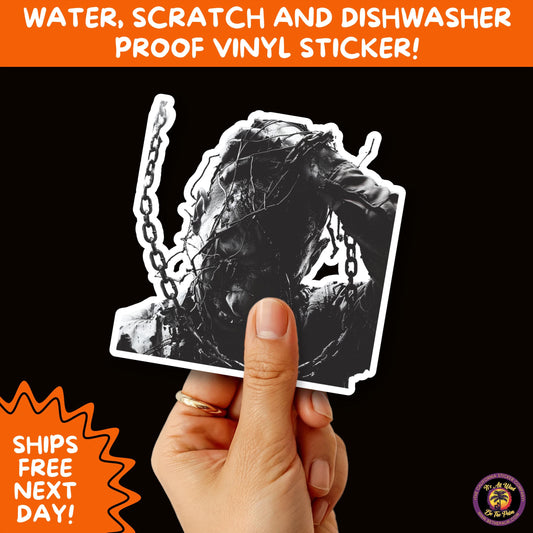 GORE HORROR STICKERS | Creepy Vibe Aesthetic – Blood, Skulls, Guts, and Creepy Vinyl Art for Halloween and Alternative Style Fans