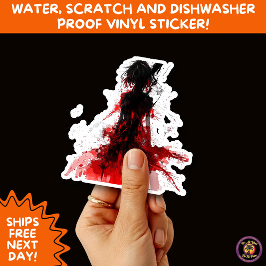 GORE HORROR STICKERS | Creepy Vibe Aesthetic β Blood, Skulls, Guts, and Creepy Vinyl Art for Halloween and Alternative Style Fans