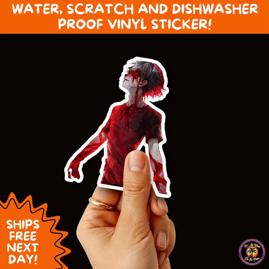 GORE HORROR STICKERS | Creepy Vibe Aesthetic β Blood, Skulls, Guts, and Creepy Vinyl Art for Halloween and Alternative Style Fans