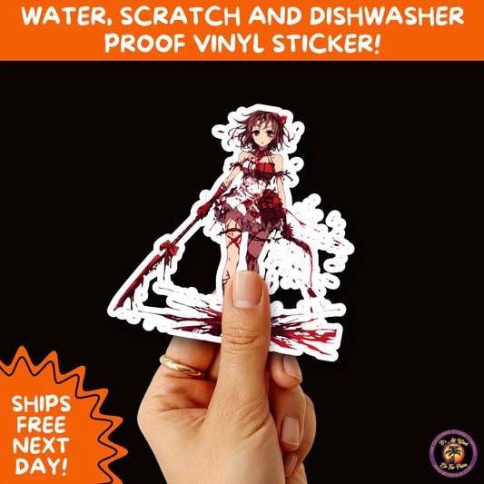 GORE HORROR STICKERS | Creepy Vibe Aesthetic – Blood, Skulls, Guts, and Creepy Vinyl Art for Halloween and Alternative Style Fans