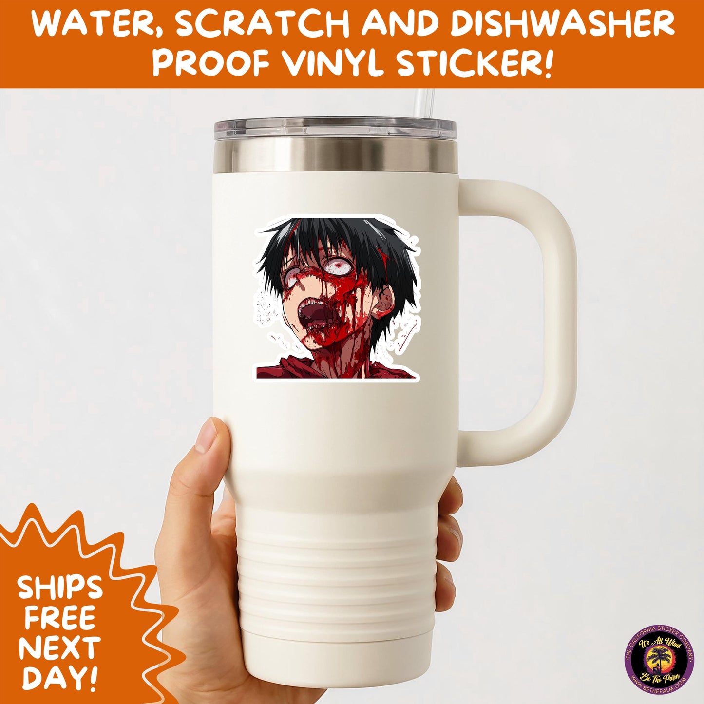 GORE HORROR STICKERS | Creepy Vibe Aesthetic Blood, Skulls, Guts, and Creepy Vinyl Art for Halloween and Alternative Style Fans