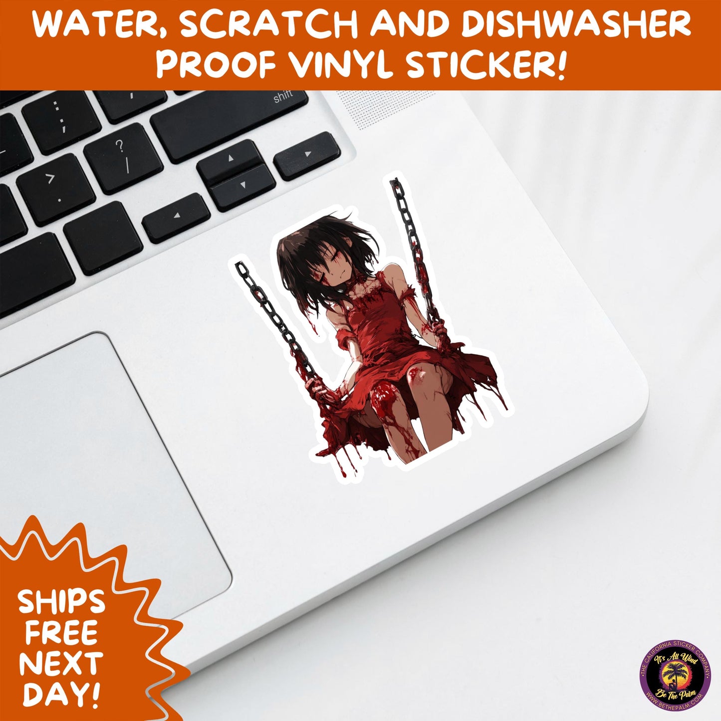 GORE HORROR STICKERS | Creepy Vibe Aesthetic – Blood, Skulls, Guts, and Creepy Vinyl Art for Halloween and Alternative Style Fans