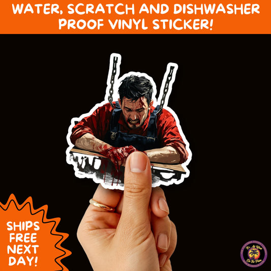 GORE HORROR STICKERS | Creepy Vibe Aesthetic – Blood, Skulls, Guts, and Creepy Vinyl Art for Halloween and Alternative Style Fans