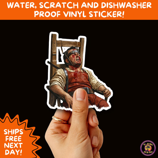 GORE HORROR STICKERS | Creepy Vibe Aesthetic – Blood, Skulls, Guts, and Creepy Vinyl Art for Halloween and Alternative Style Fans