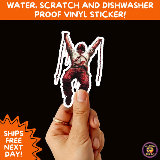 GORE HORROR STICKERS | Creepy Vibe Aesthetic – Blood, Skulls, Guts, and Creepy Vinyl Art for Halloween and Alternative Style Fans