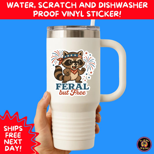 4TH OF JULY | Sticker Pack Independence Day Vinyl Decals, USA Flag, Fireworks, Red White Blue Summer Holiday Patriotic Sticker Set