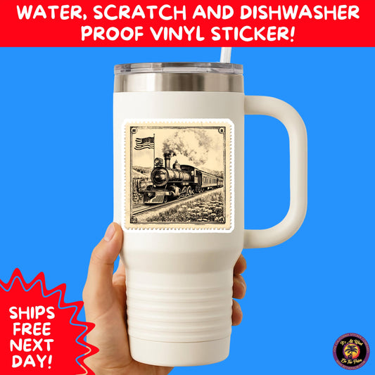 4TH OF JULY | Sticker Pack Independence Day Vinyl Decals, USA Flag, Fireworks, Red White Blue Summer Holiday Patriotic Sticker Set