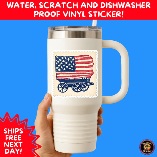 4TH OF JULY | Sticker Pack Independence Day Vinyl Decals, USA Flag, Fireworks, Red White Blue Summer Holiday Patriotic Sticker Set