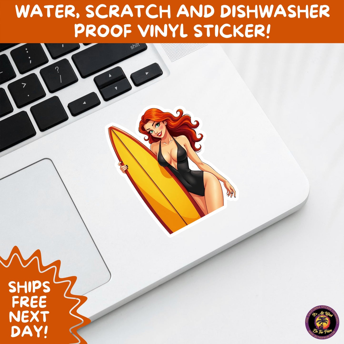 FUN BEACH STICKERS with Bikini Designs, Perfect for Travel Journals, Water Bottles, Tumblers, Laptops, Scrapbooks, and Summer Decor