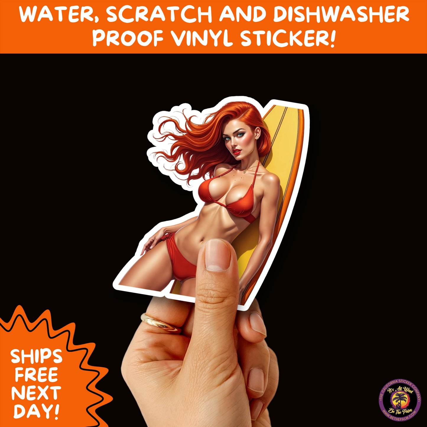 FUN BEACH STICKERS with Bikini Designs, Perfect for Travel Journals, Water Bottles, Tumblers, Laptops, Scrapbooks, and Summer Decor