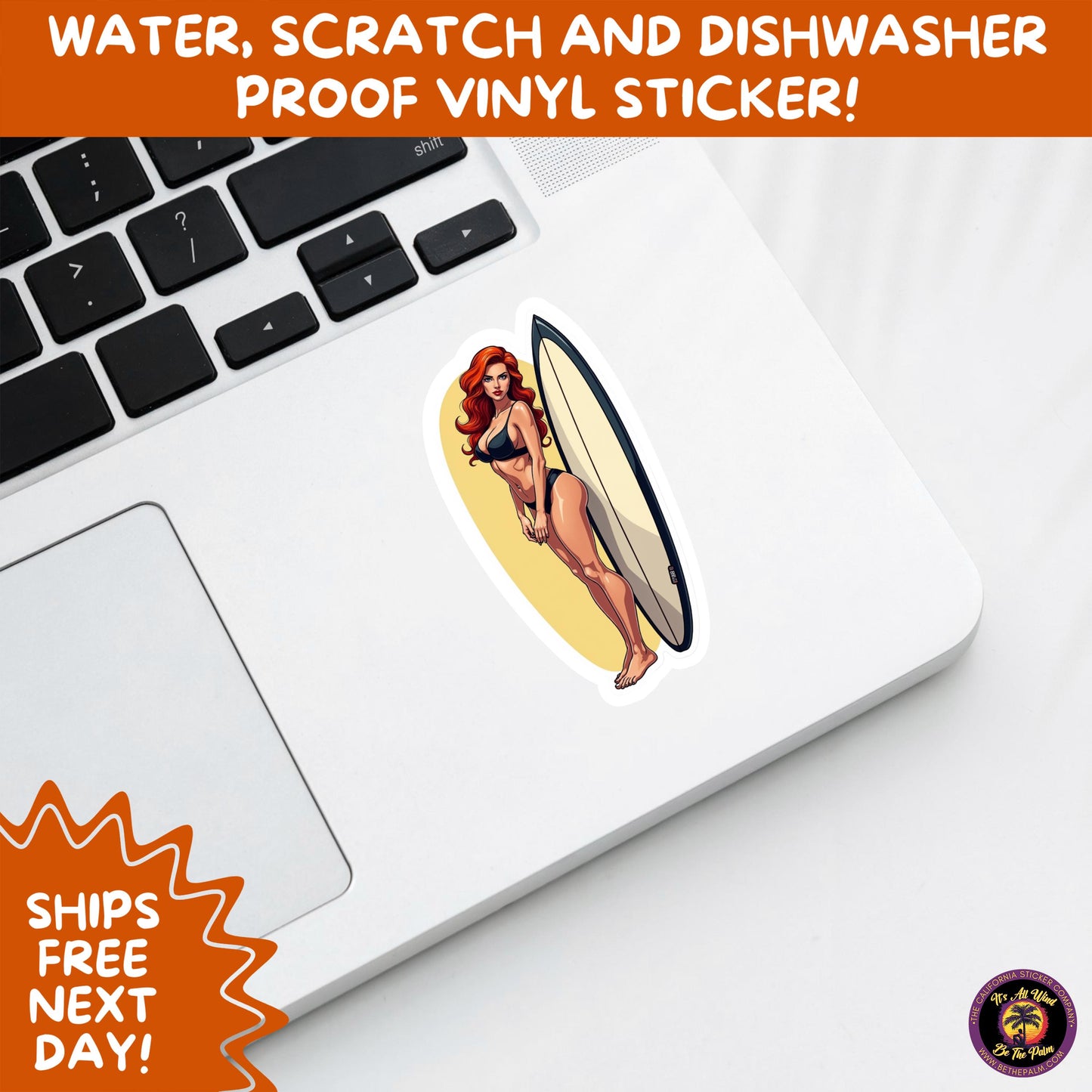 FUN BEACH STICKERS with Bikini Designs, Perfect for Travel Journals, Water Bottles, Tumblers, Laptops, Scrapbooks, and Summer Decor