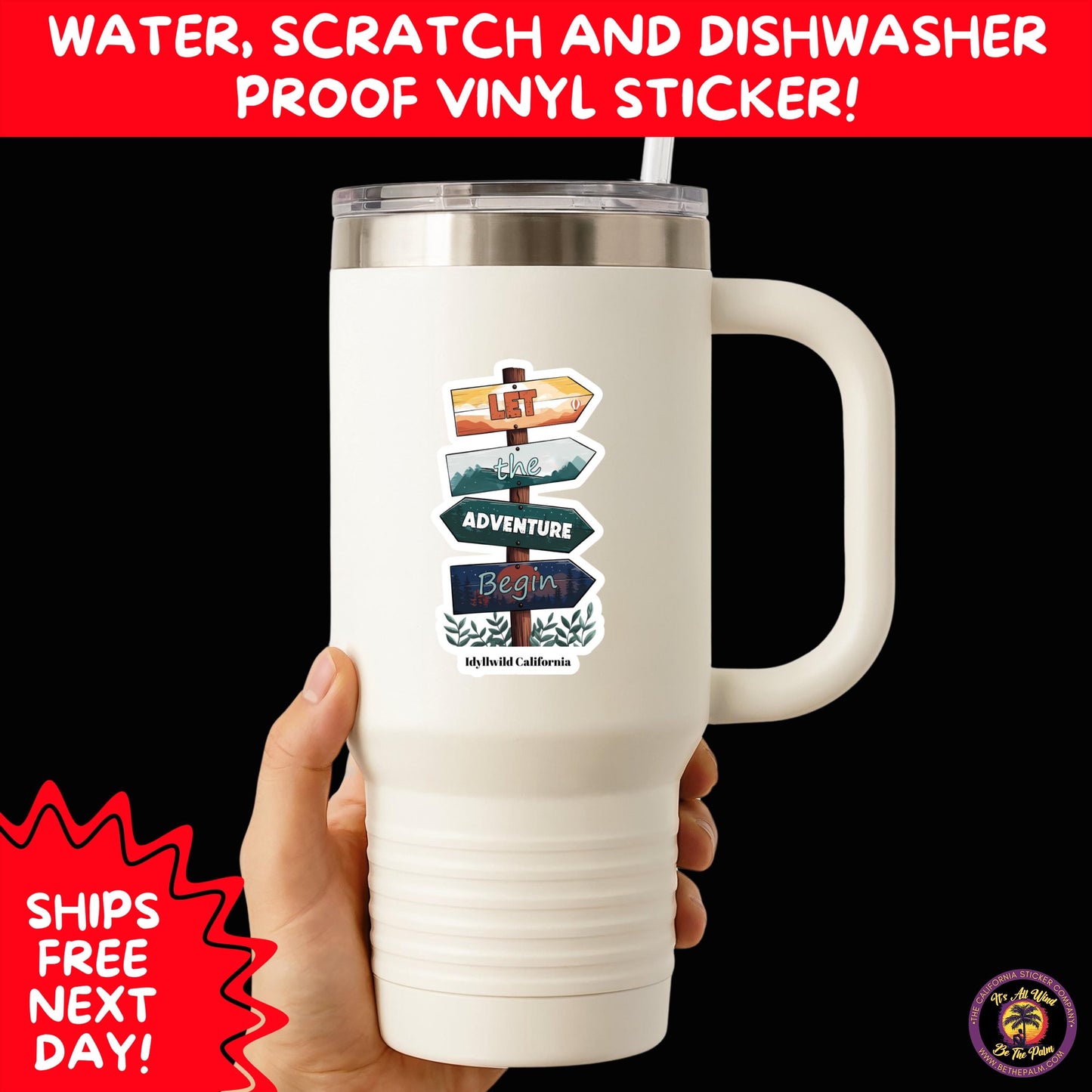 HIKING STICKERS | Set Waterproof Vinyl Decals Ideal for Backpacks Journals Cars Perfect Gift for Trail Walkers Campers and Outdoor Fans