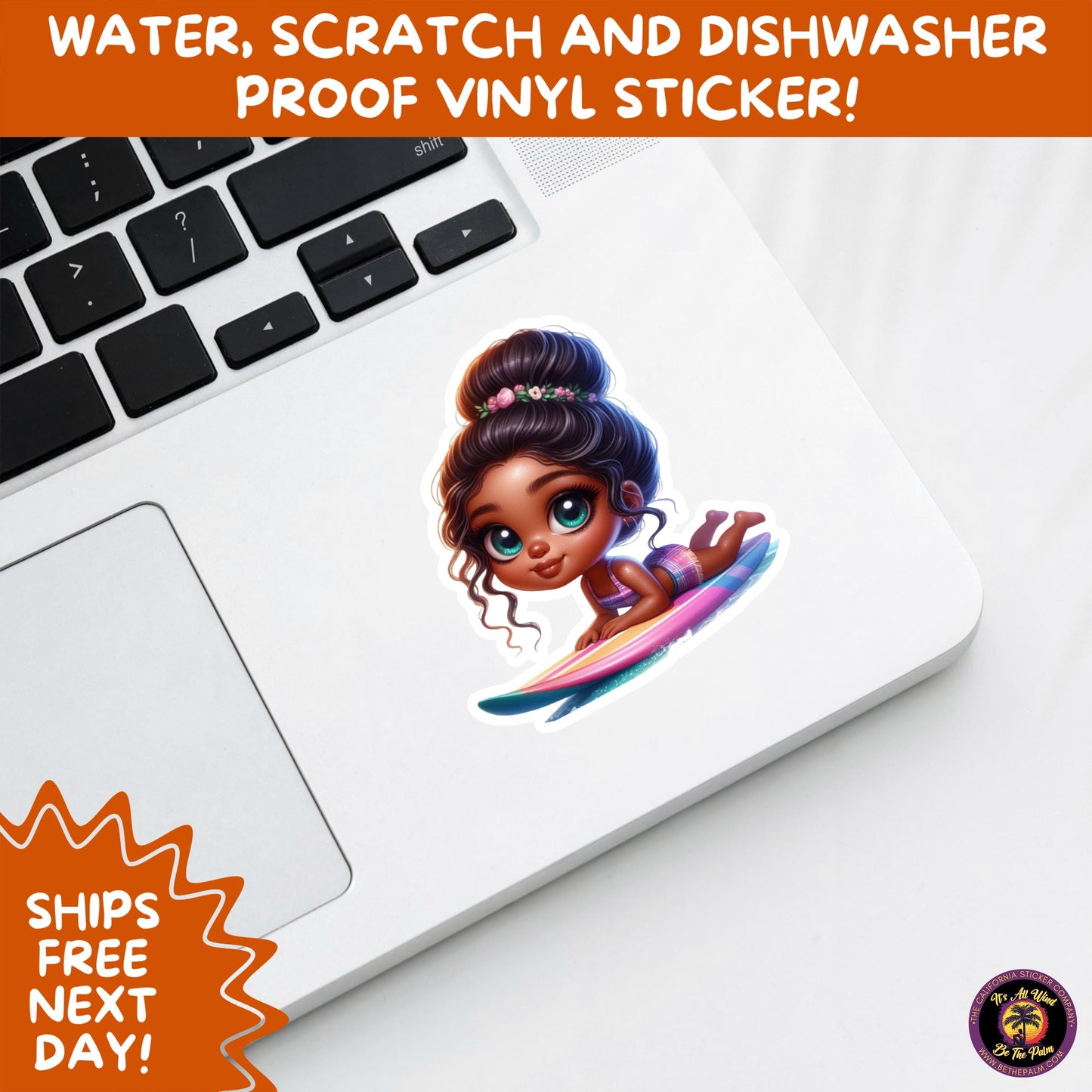 FUN BEACH STICKERS with Bikini Designs, Perfect for Travel Journals, Water Bottles, Tumblers, Laptops, Scrapbooks, and Summer Decor