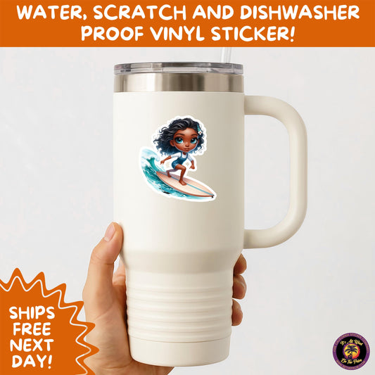 FUN BEACH STICKERS with Bikini Designs, Perfect for Travel Journals, Water Bottles, Tumblers, Laptops, Scrapbooks, and Summer Decor