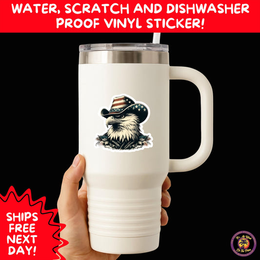 VETERAN STICKERS | Veteran Made Patriotic Vinyl Decals for Military Support, Army Navy Marine Veteran Gifts, American Flag Bumper Sticker