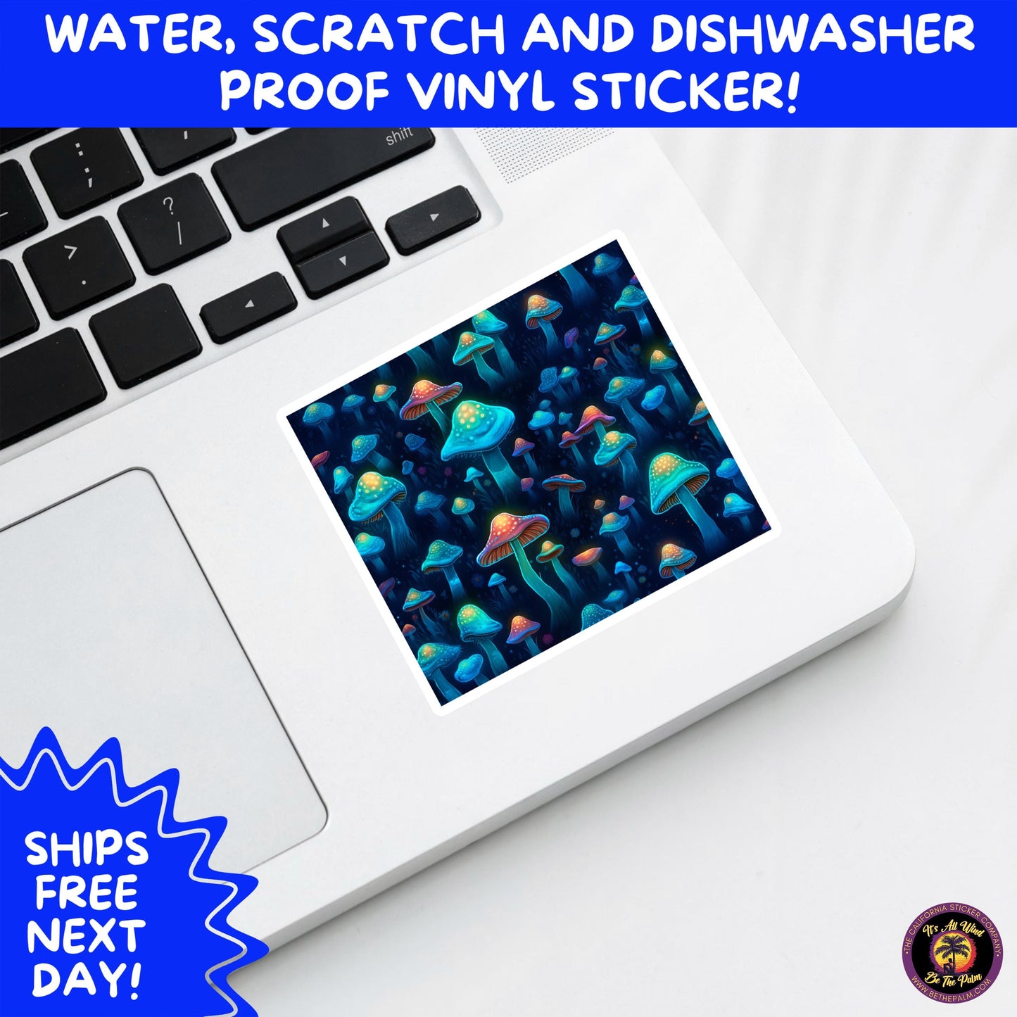 PSYCHEDELIC ART STICKERS | Trippy Groovy Vinyl Decals for Journals, Water Bottles, Laptops, Hippie Aesthetic Stickers for Vibe Lovers