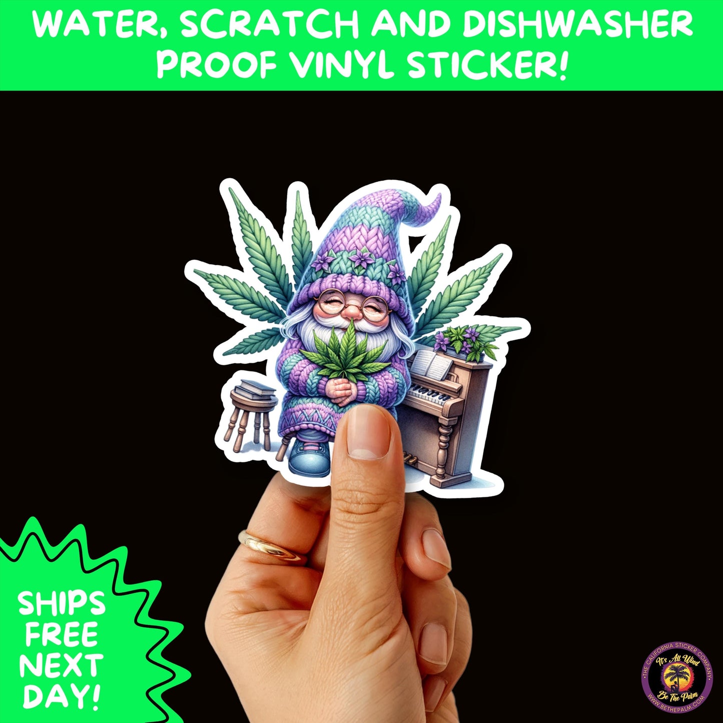 PSYCHEDELIC ART STICKERS | Trippy Groovy Vinyl Decals for Journals, Water Bottles, Laptops, Hippie Aesthetic Stickers for Vibe Lovers