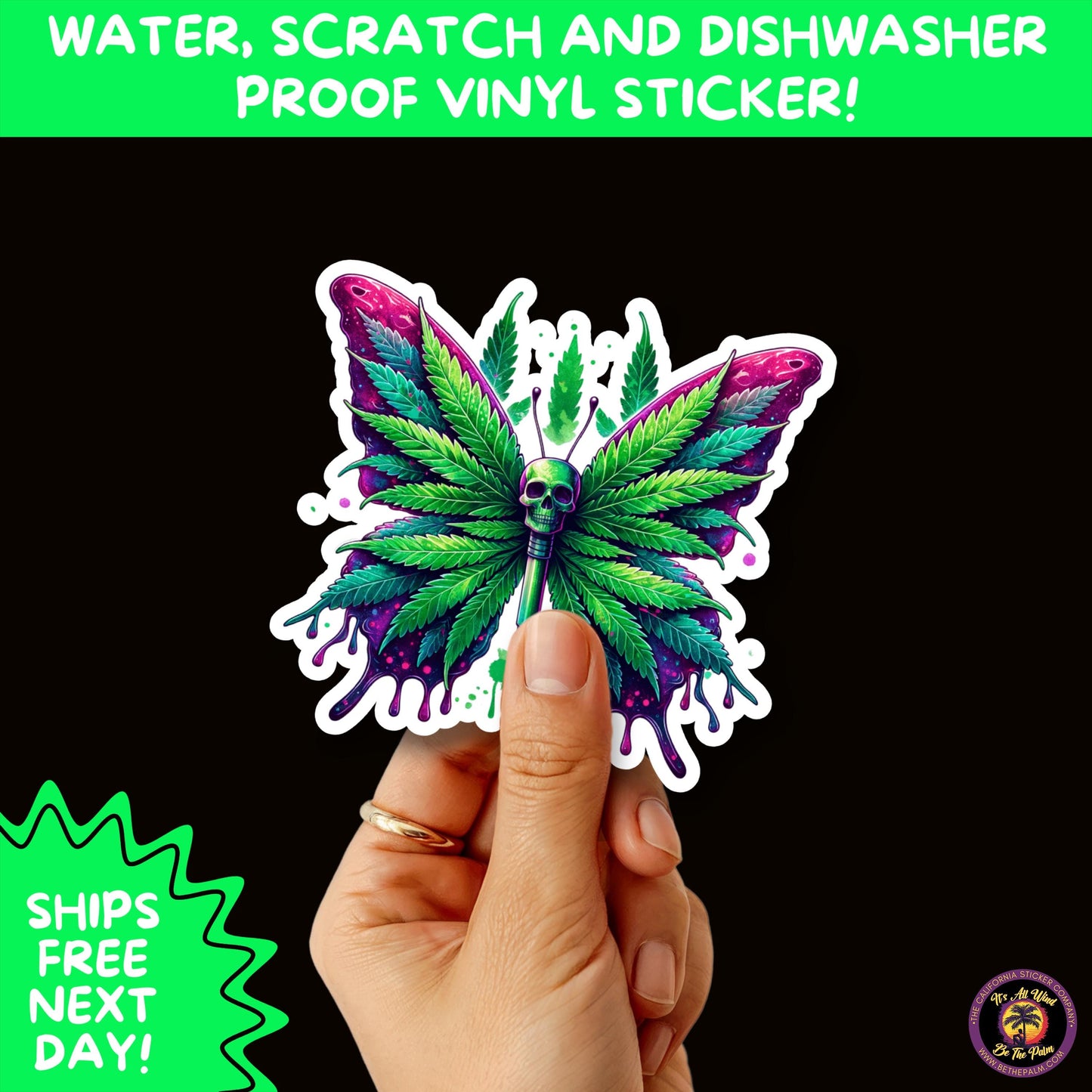 PSYCHEDELIC ART STICKERS | Trippy Groovy Vinyl Decals for Journals, Water Bottles, Laptops, Hippie Aesthetic Stickers for Vibe Lovers