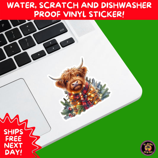 CHRISTMAS STICKER PACK | Festive Holiday Decor Vinyl Stickers Perfect for Journals Gifts Planners Stocking Stuffers Winter Aesthetic Fun