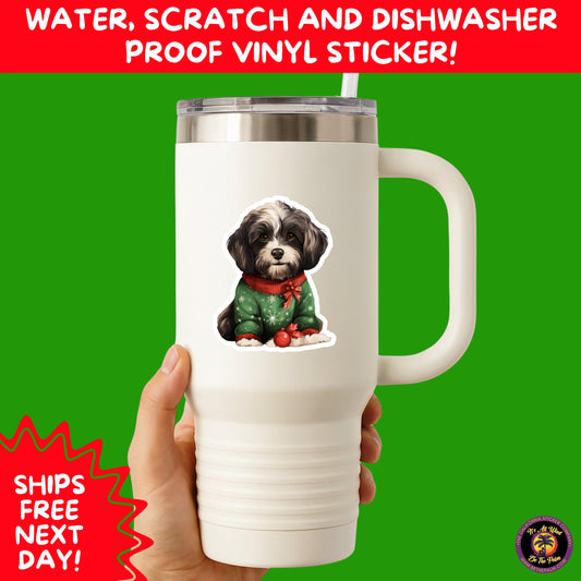 CHRISTMAS STICKER PACK | Festive Holiday Decor Vinyl Stickers Perfect for Journals Gifts Planners Stocking Stuffers Winter Aesthetic Fun