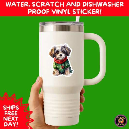 CHRISTMAS STICKER PACK | Festive Holiday Decor Vinyl Stickers Perfect for Journals Gifts Planners Stocking Stuffers Winter Aesthetic Fun