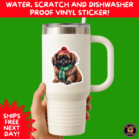 CHRISTMAS STICKER PACK | Festive Holiday Decor Vinyl Stickers Perfect for Journals Gifts Planners Stocking Stuffers Winter Aesthetic Fun