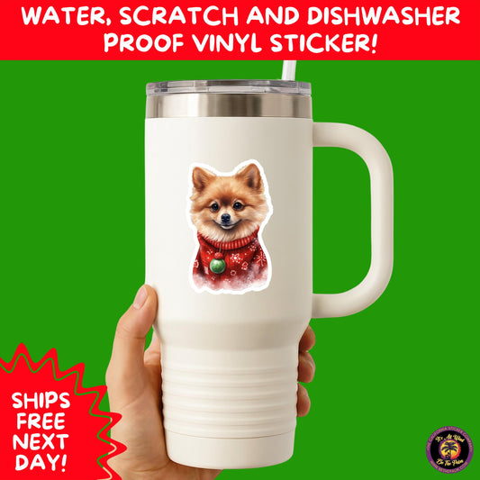 CHRISTMAS STICKER PACK | Festive Holiday Decor Vinyl Stickers Perfect for Journals Gifts Planners Stocking Stuffers Winter Aesthetic Fun