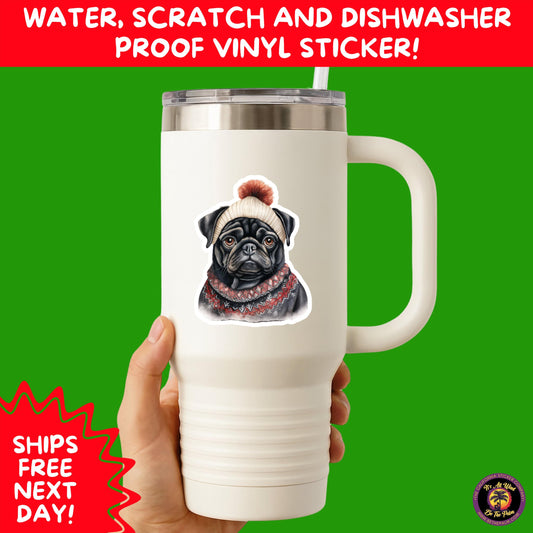 CHRISTMAS STICKER PACK | Festive Holiday Decor Vinyl Stickers Perfect for Journals Gifts Planners Stocking Stuffers Winter Aesthetic Fun