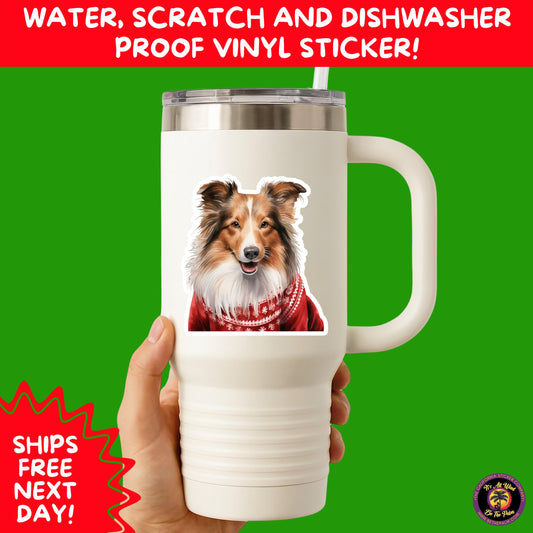 CHRISTMAS STICKER PACK | Festive Holiday Decor Vinyl Stickers Perfect for Journals Gifts Planners Stocking Stuffers Winter Aesthetic Fun