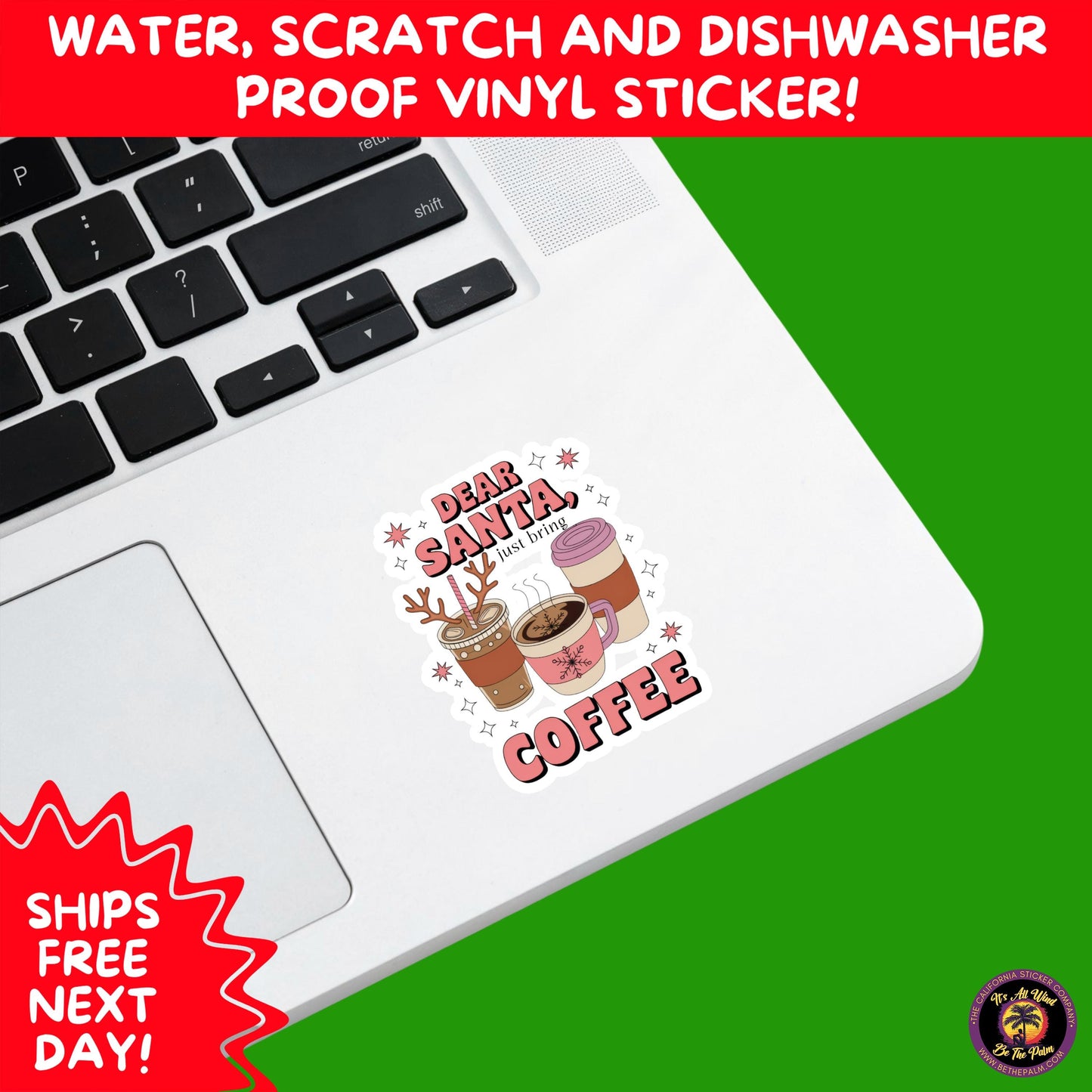 CHRISTMAS STICKER PACK | Festive Holiday Decor Vinyl Stickers Perfect for Journals Gifts Planners Stocking Stuffers Winter Aesthetic Fun