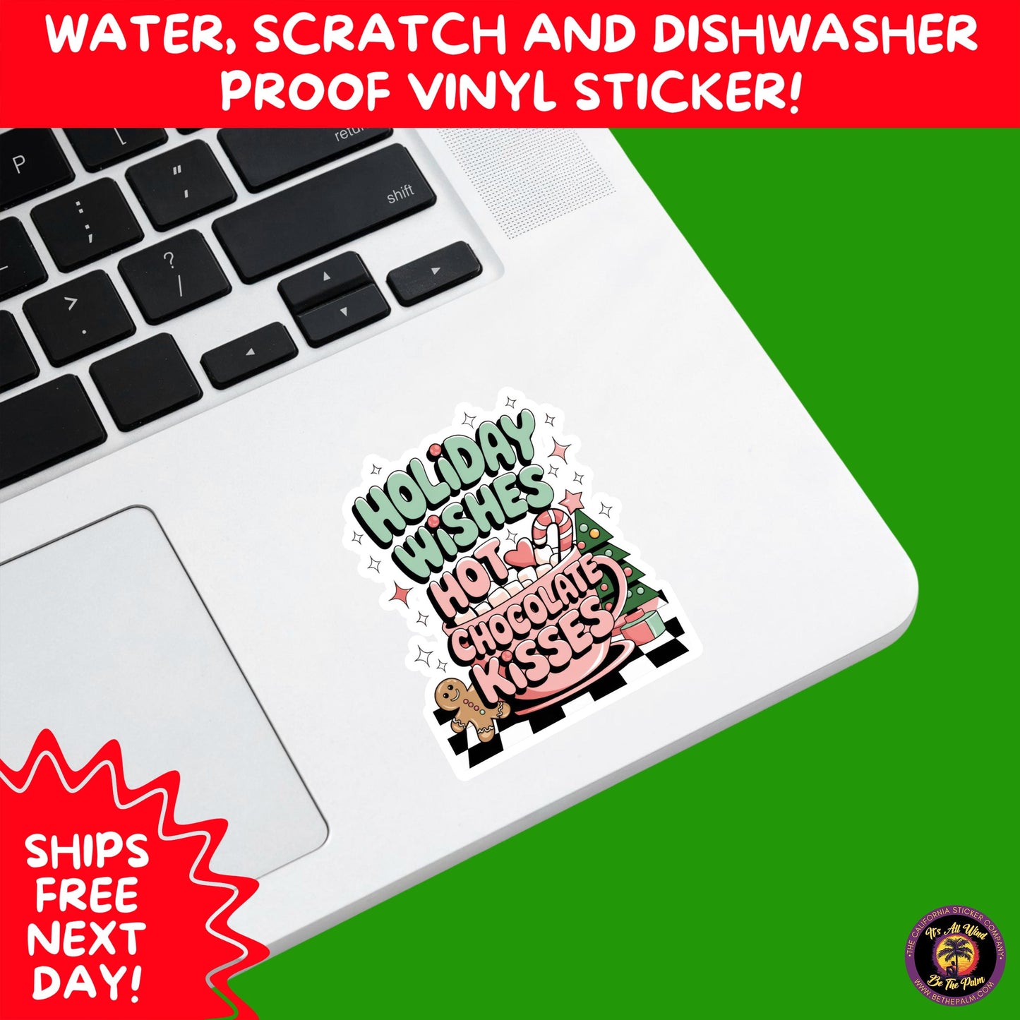CHRISTMAS STICKER PACK | Festive Holiday Decor Vinyl Stickers Perfect for Journals Gifts Planners Stocking Stuffers Winter Aesthetic Fun