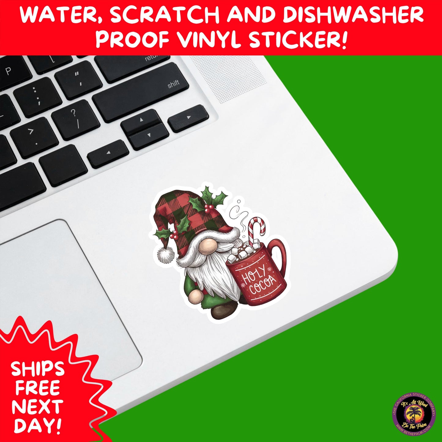 CHRISTMAS STICKER PACK | Festive Holiday Decor Vinyl Stickers Perfect for Journals Gifts Planners Stocking Stuffers Winter Aesthetic Fun