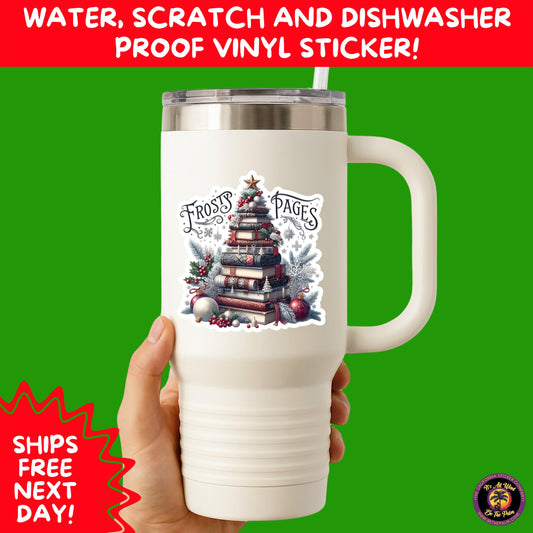 CHRISTMAS STICKER PACK | Festive Holiday Decor Vinyl Stickers Perfect for Journals Gifts Planners Stocking Stuffers Winter Aesthetic Fun