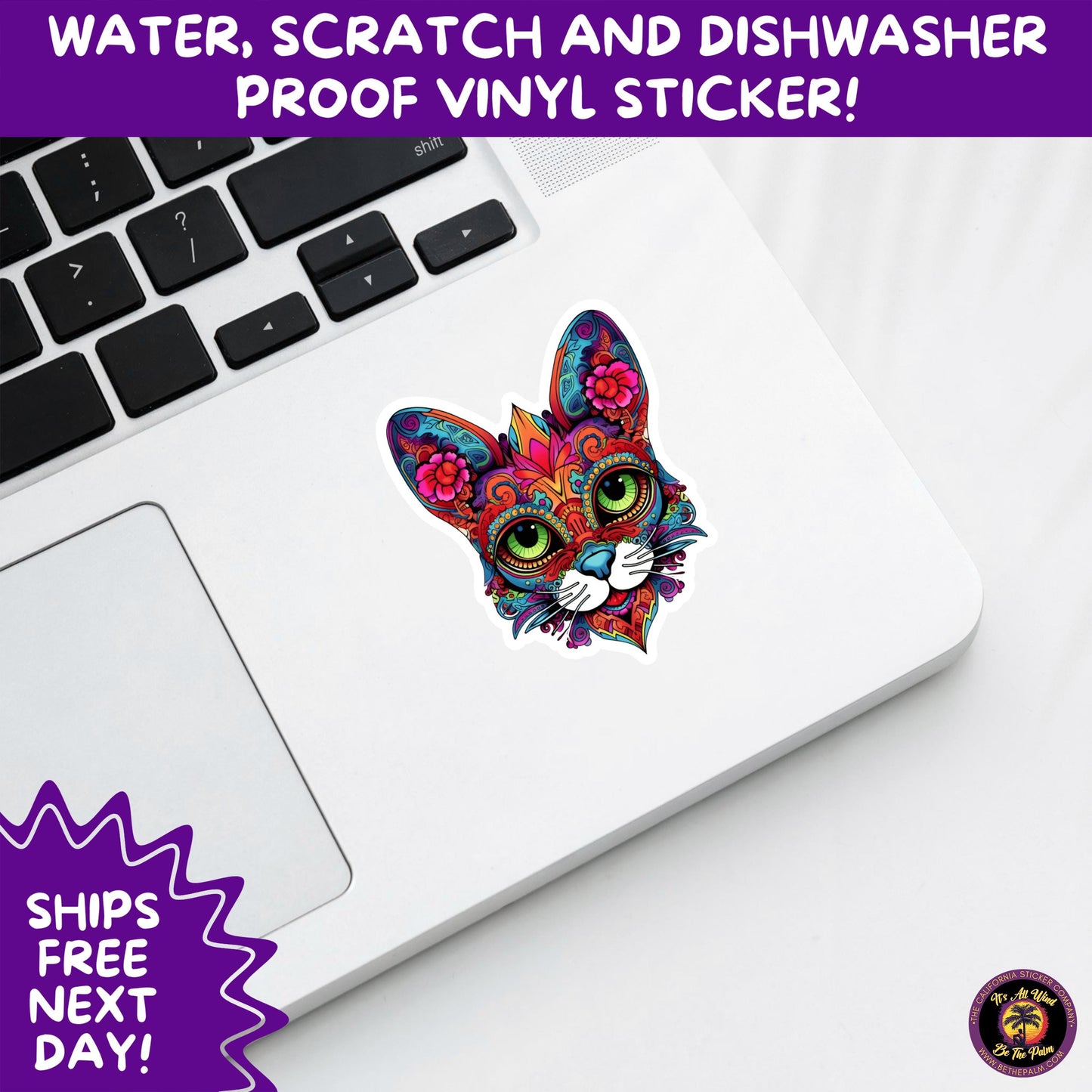SUGAR SKULL STICKERS Day of the Dead Aesthetic Sticker Pack for Journals Laptops Water Bottles Halloween Decor and Spooky Season Gifts