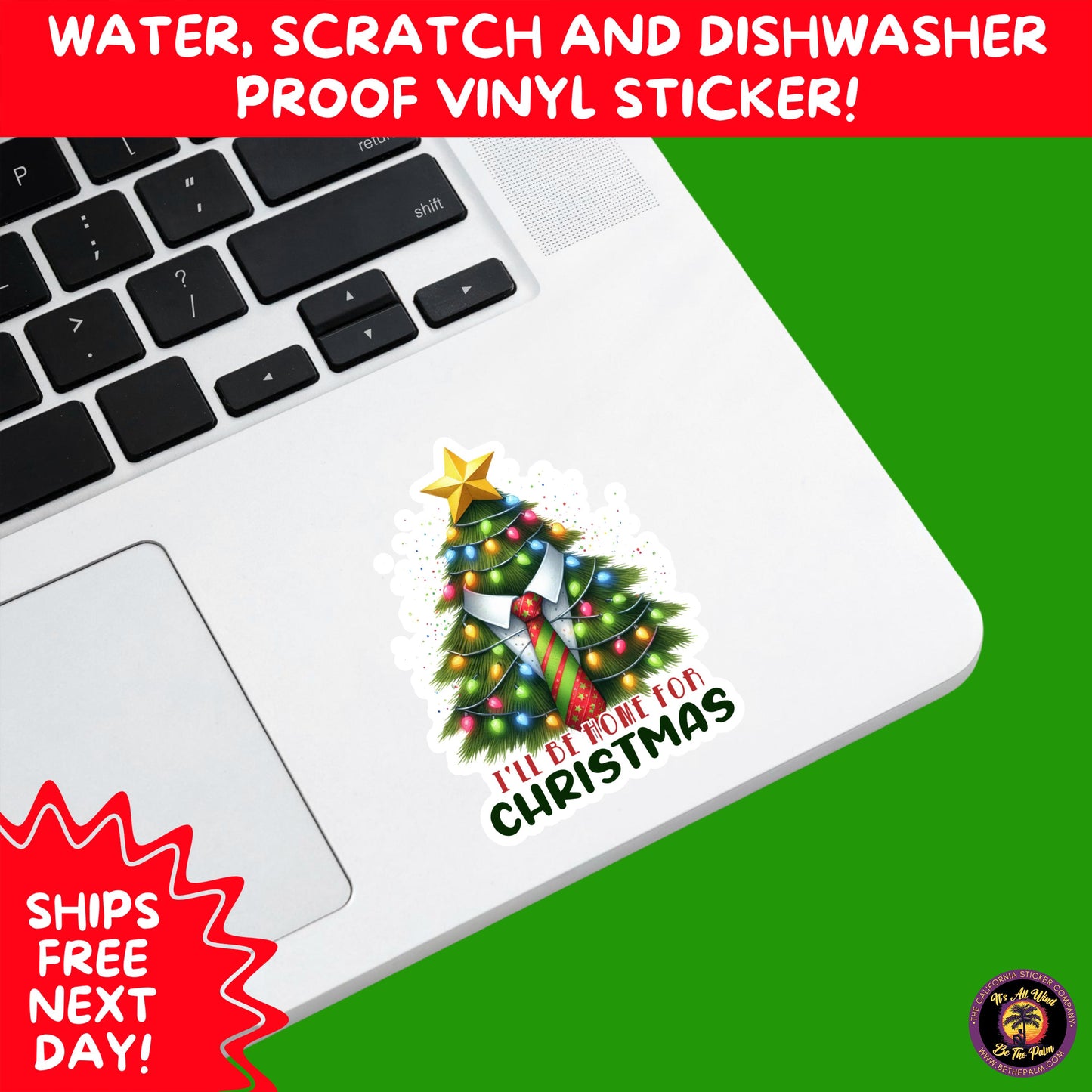 CHRISTMAS STICKER PACK | Festive Holiday Decor Vinyl Stickers Perfect for Journals Gifts Planners Stocking Stuffers Winter for coffee lovers