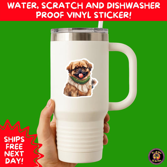 CHRISTMAS STICKER PACK | Festive Holiday Decor Vinyl Stickers Perfect for Journals Gifts Planners Stocking Stuffers Winter Aesthetic Fun