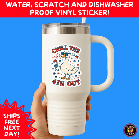 4th of july | sticker pack independence day vinyl decals, usa flag, fireworks, red white blue summer holiday patriotic sticker set