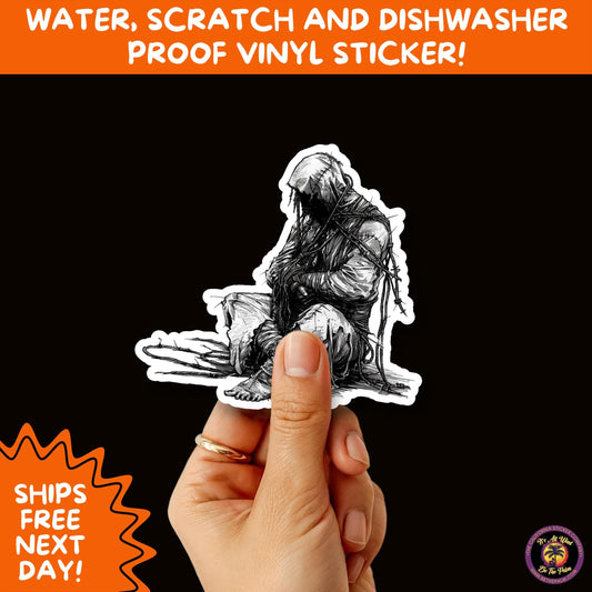 GORE HORROR STICKERS | Creepy Vibe Aesthetic – Blood, Skulls, Guts, and Creepy Vinyl Art for Halloween and Alternative Style Fans