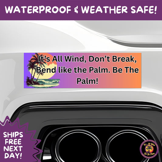 BUMPER STICKER | Funny Vinyl Decals for Cars Trucks Laptops Durable Waterproof Outdoor Sticker Gift for Drivers and Road Trips