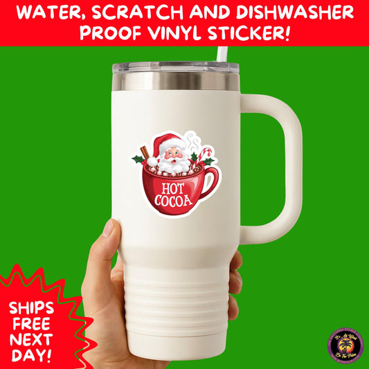 CHRISTMAS STICKER PACK | Festive Holiday Decor Vinyl Stickers Perfect for Journals Gifts Planners Stocking Stuffers Winter Aesthetic Fun